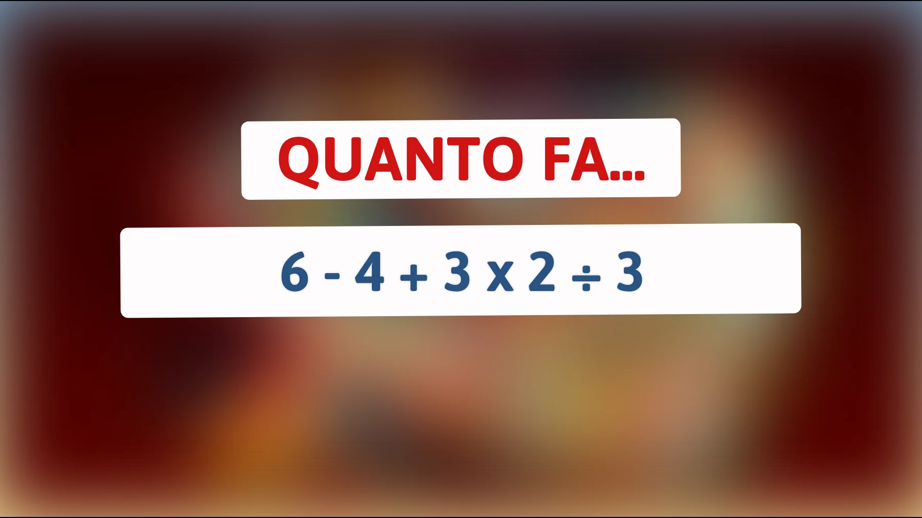 "Svelato il Test Matematico che Sta Sfidando anche i Più Intelligenti: Riesci a Risolverlo?""